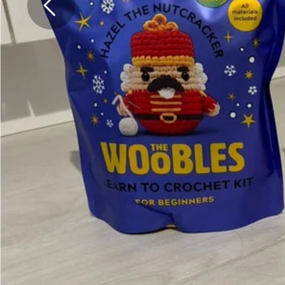 The Woobles Hazel the Nutcracker Crochet Kit